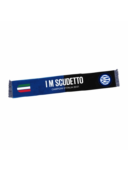Sciarpa jacquard I'm Scudetto Inter